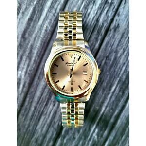 Vintage Rare Gruen Diamond Mens Watch‎ Retro Classic New Batt